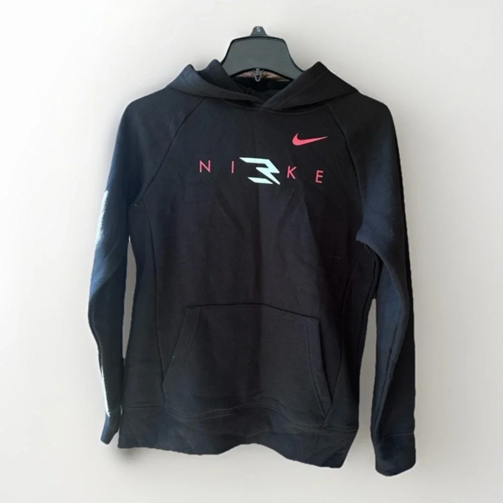 Nike 3brand Russell Pullover‎ Hoodie Black Youth Med 10/12 New